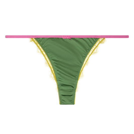 Tanga-Style Green Briefs