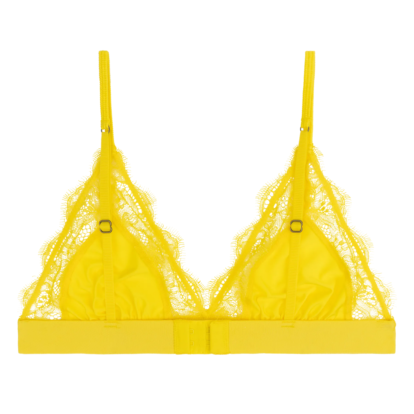 Love Lace Yellow Delicate Bralette