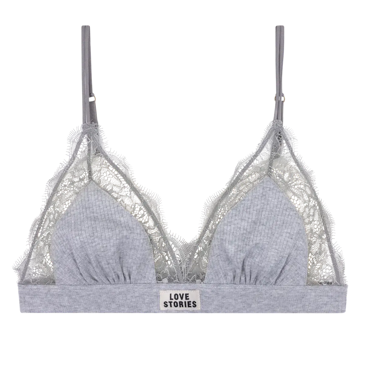 Love Lace Delicate Triangle Bralette