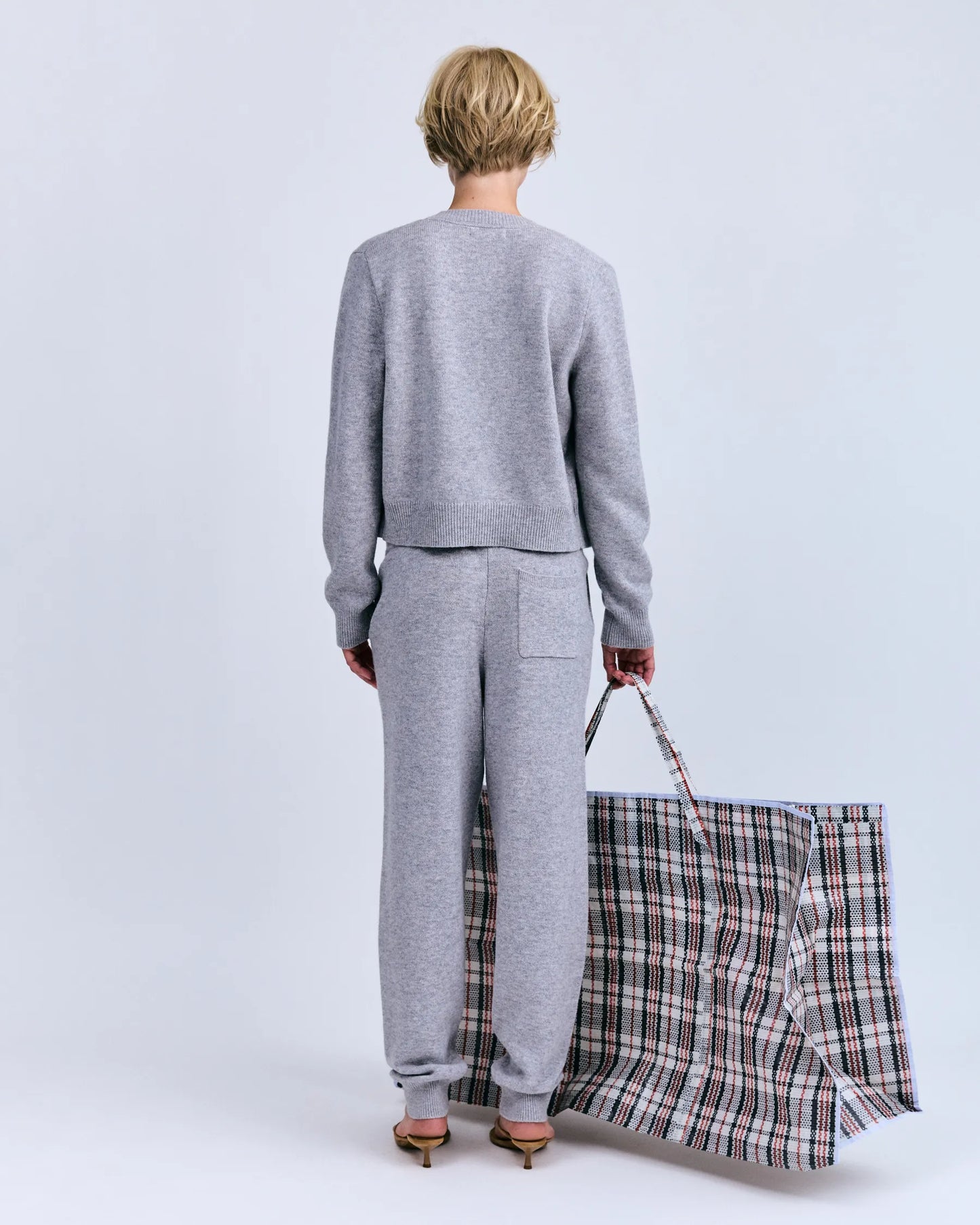 Donna Knit Grey Set