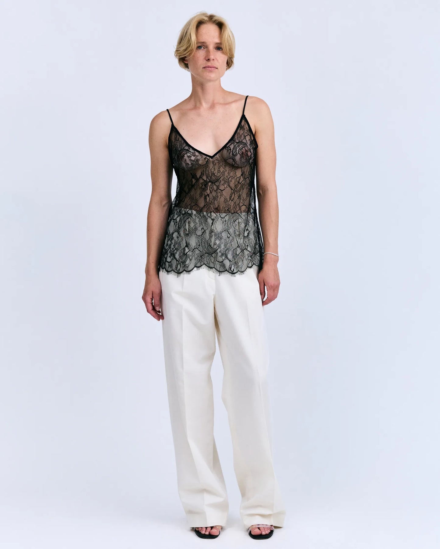 Black Lace Top