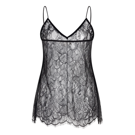 Black Lace Top