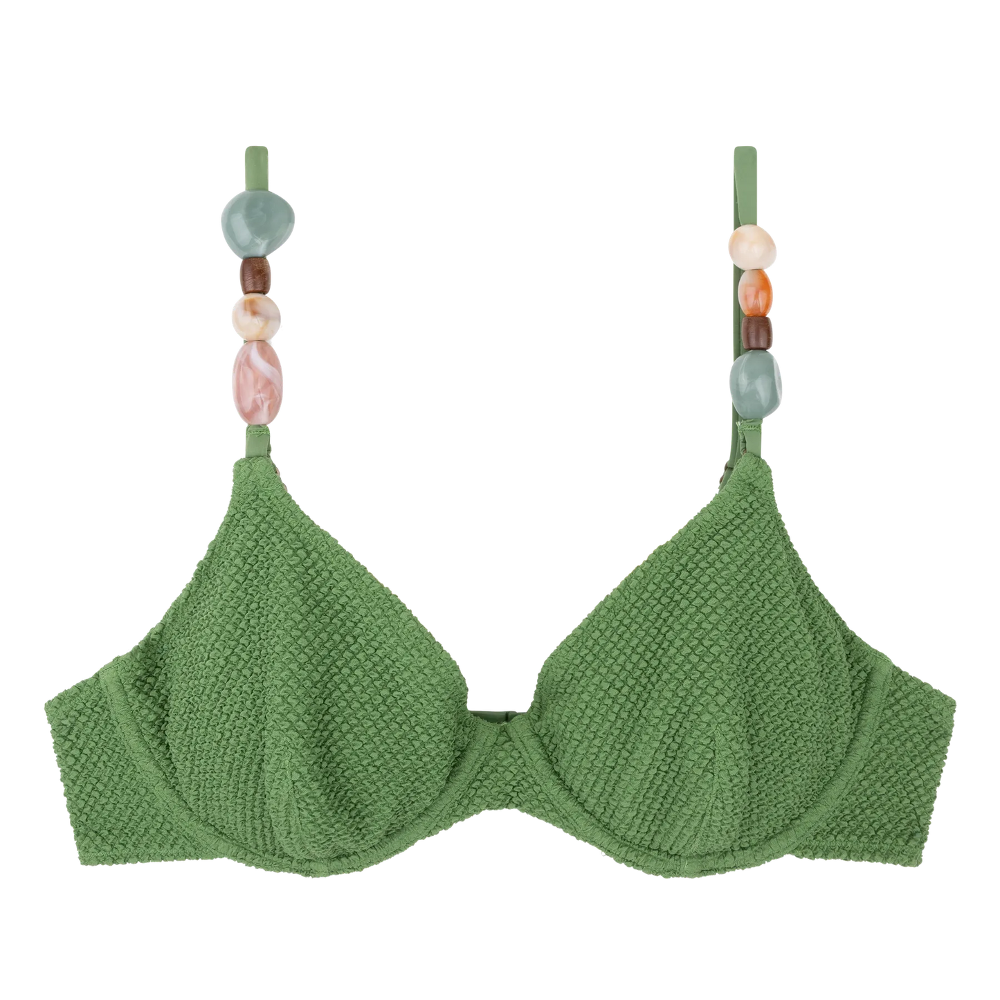Romeo Green Two-Piece Swim