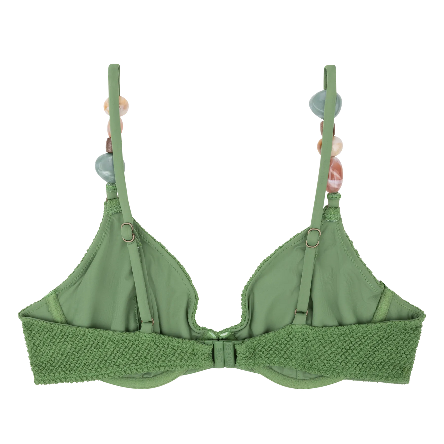 Romeo Green Two-Piece Swim