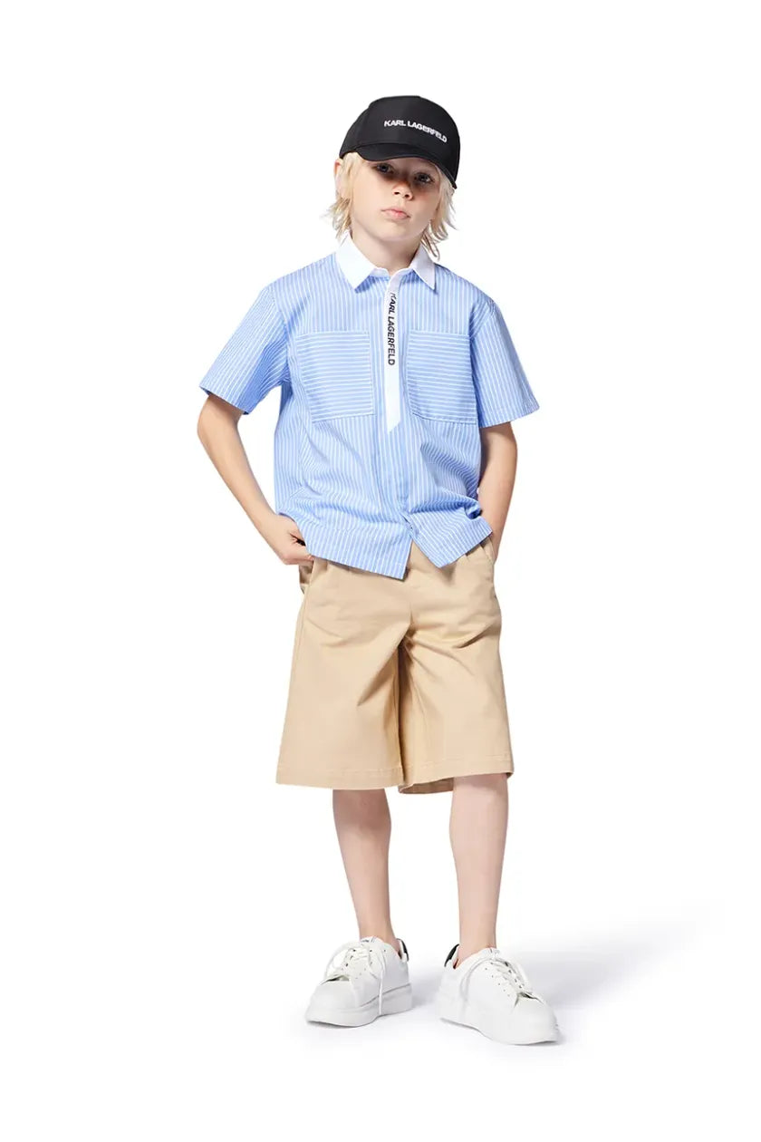 Short Sleeve Striped Shirt