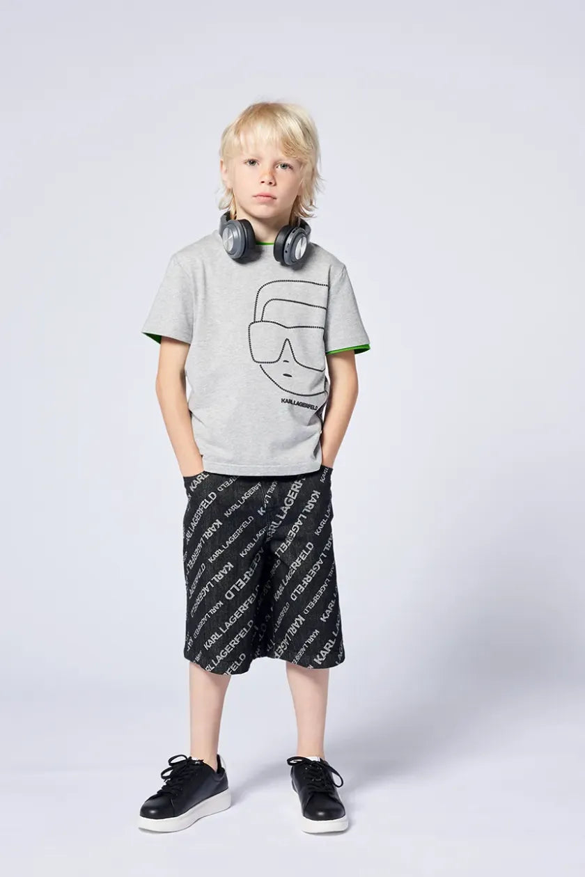 Denim Bermuda Shorts