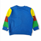 Double Baby Parrot Print Sweatshirt