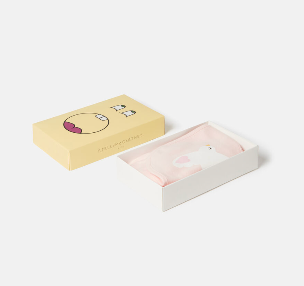 Baby Dove Bib & Romper Set