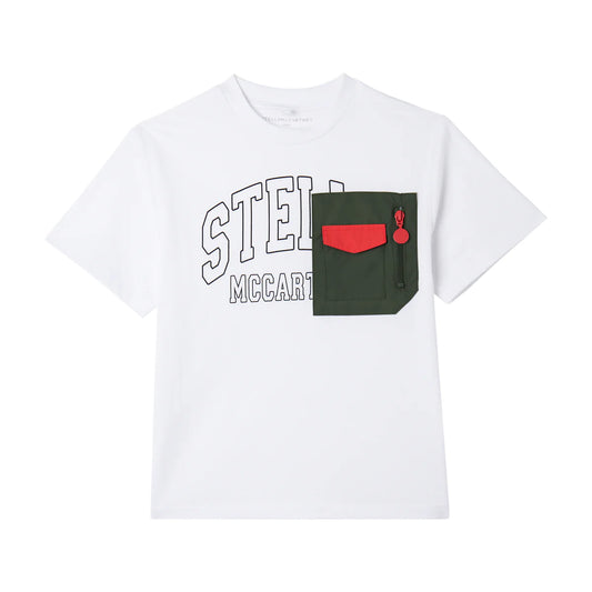 Boys White Logo T-Shirt