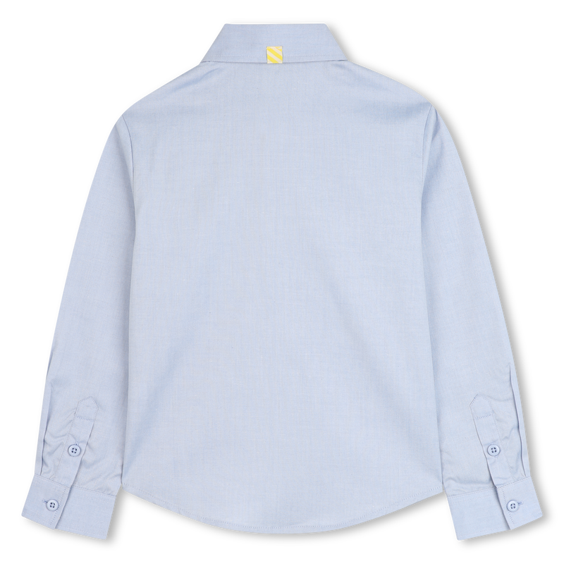 Cotton Light Blue Shirt