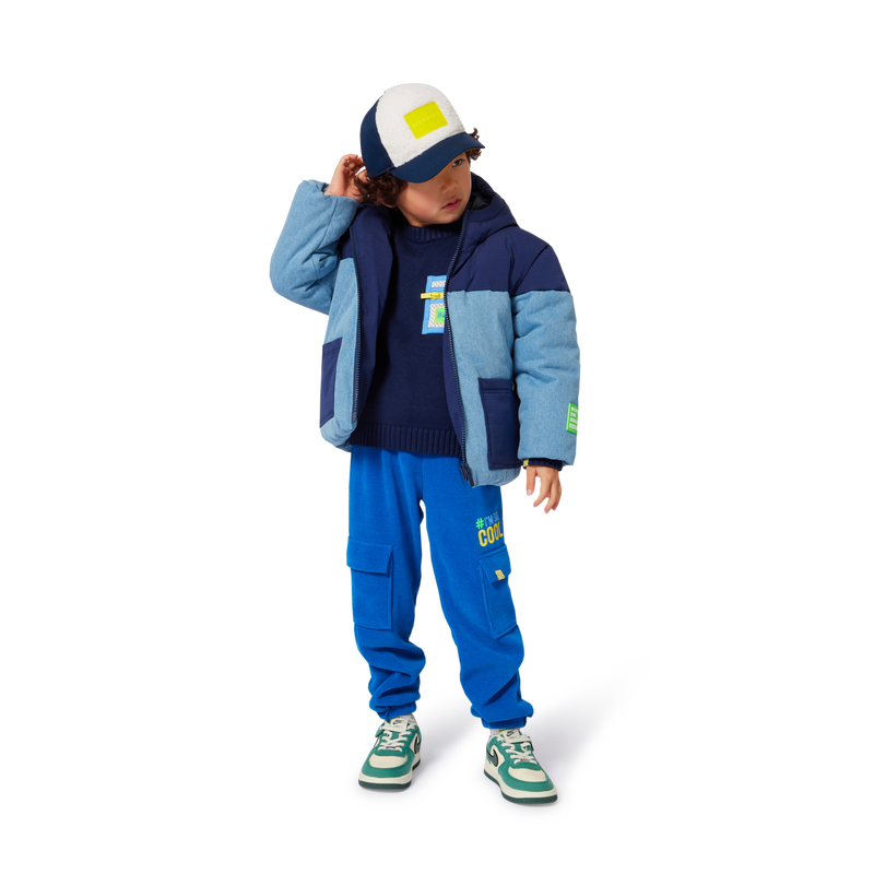 Blue Sporty Joggers