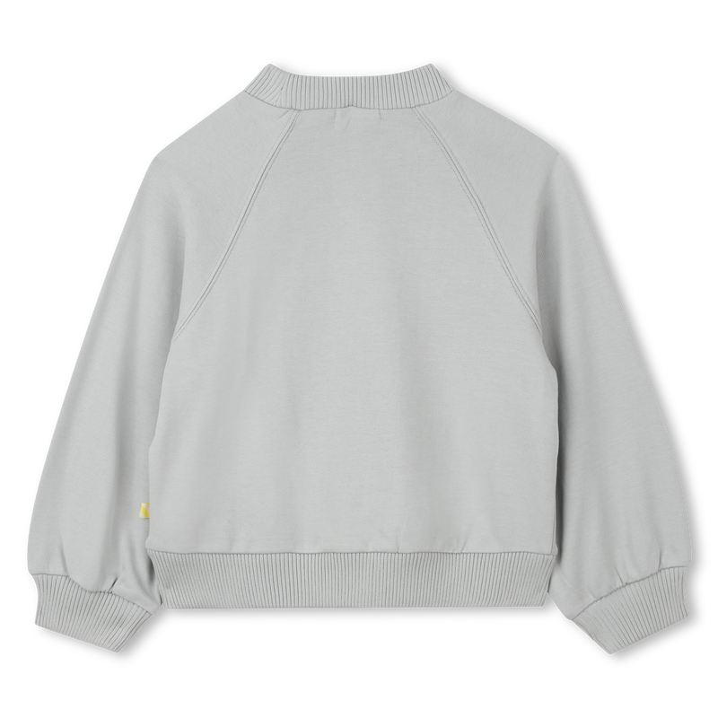 Fleece Grey Sweatshirt