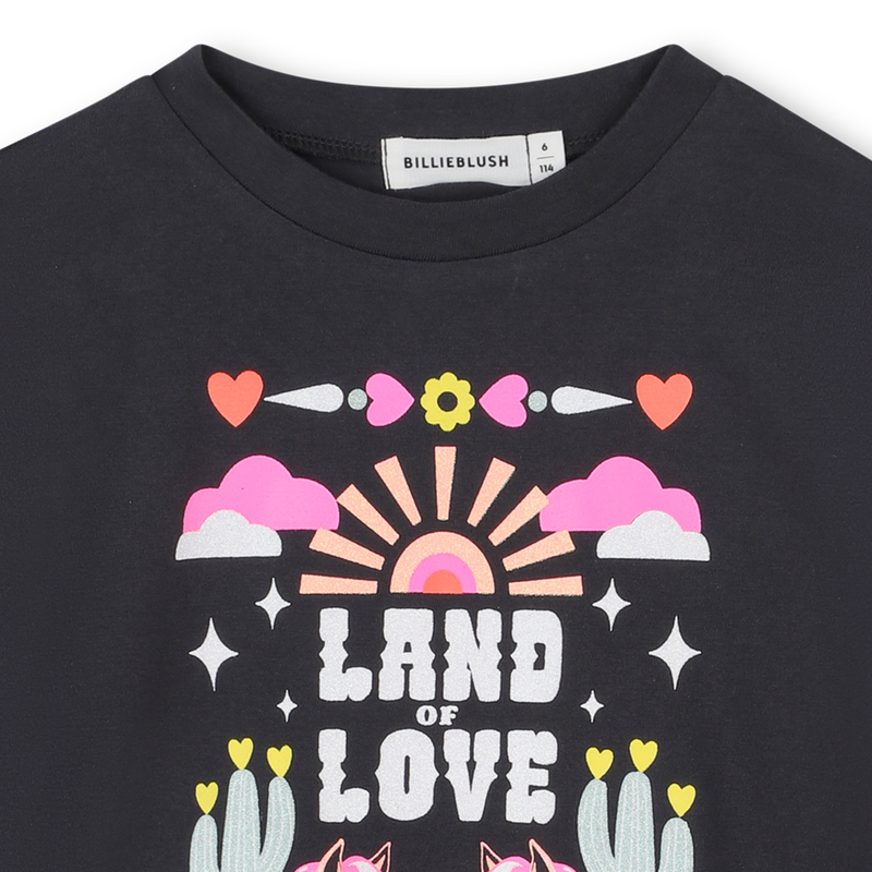 Long Sleeve Print T-Shirt