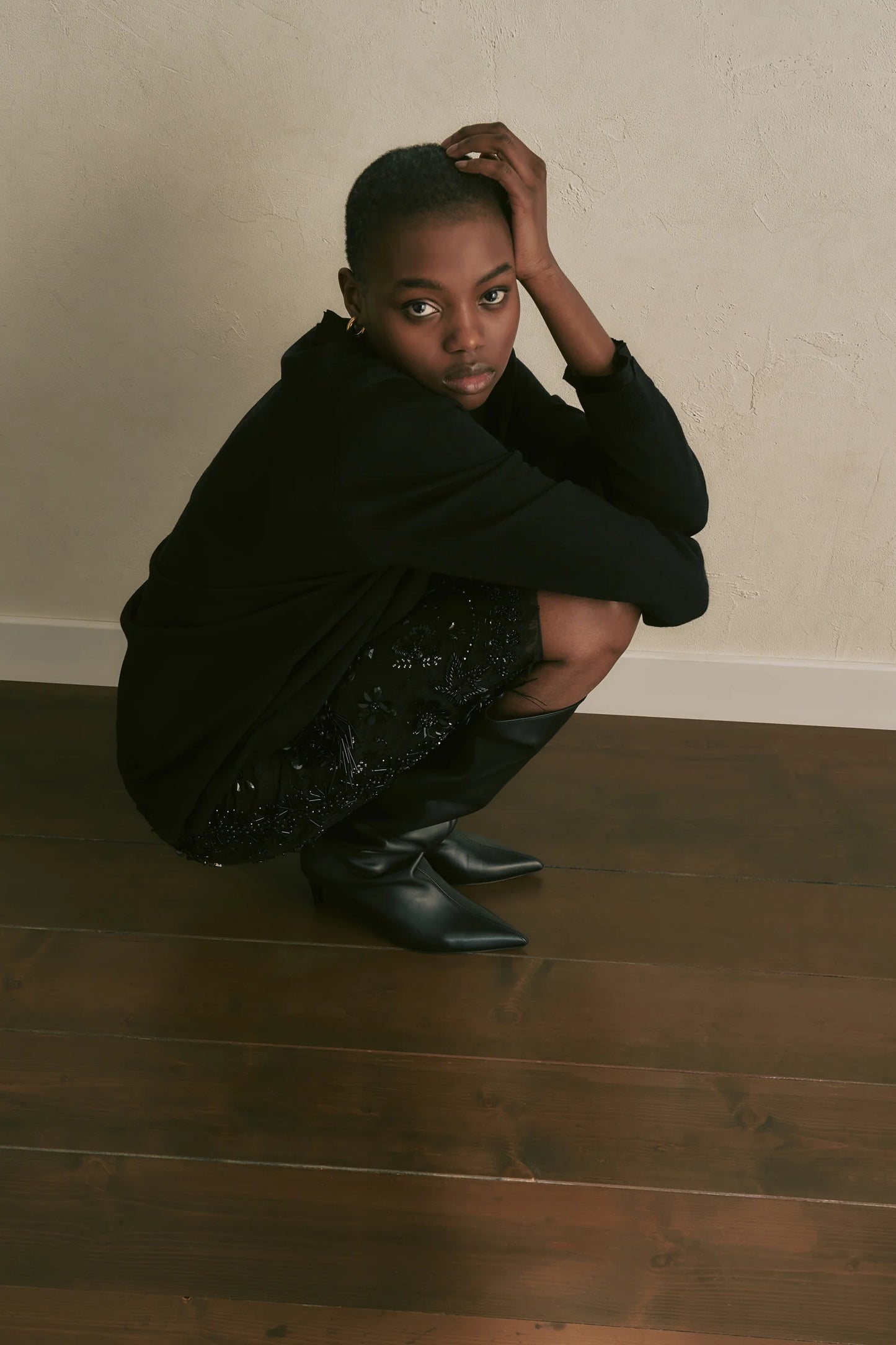 Leya Black Sweater