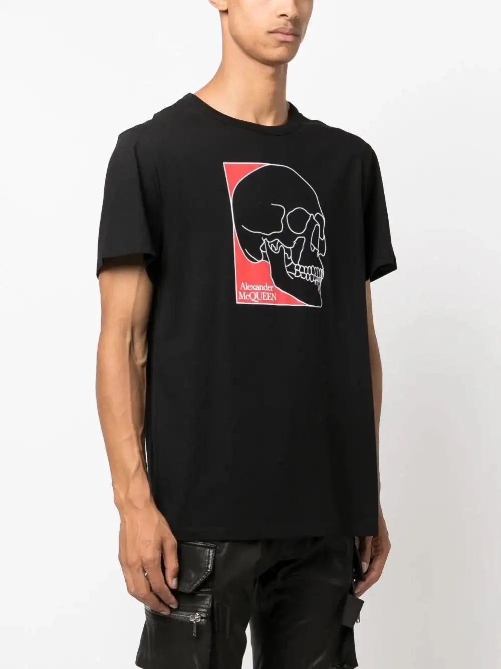 ALEXANDER MCQUEEN - Тениски - Skull - Print Cotton T-shirt - Love|Labels