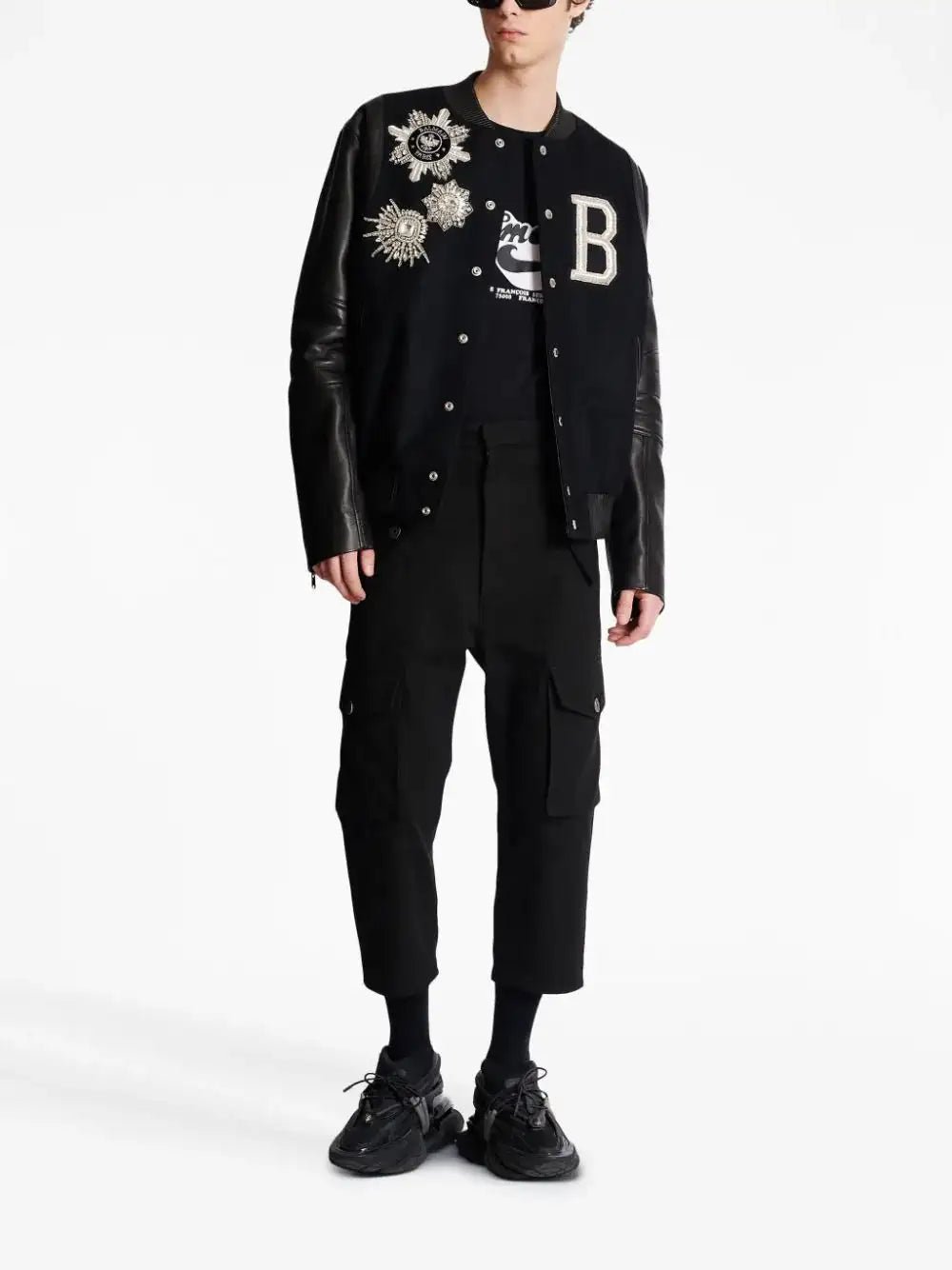 BALMAIN - Тениски - 70s Logo - Print T-shirt - Love|Labels