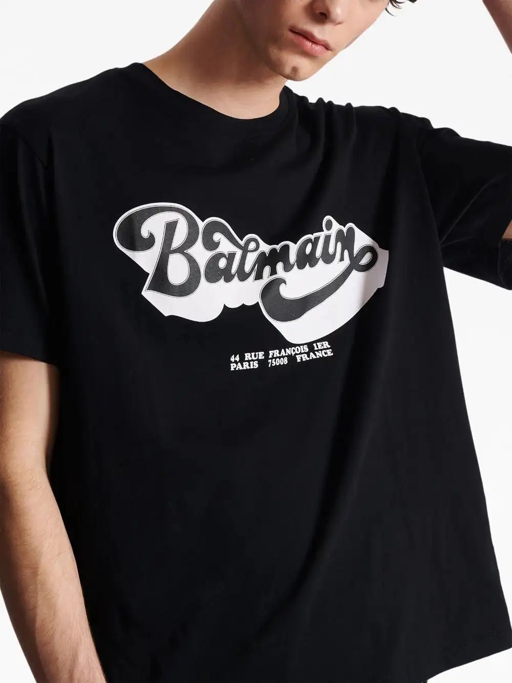 BALMAIN - Тениски - 70s Logo - Print T-shirt - Love|Labels