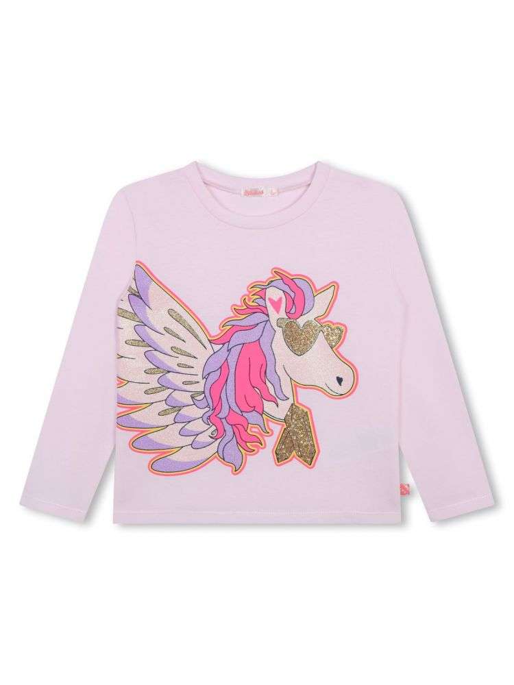 Billieblush - Блузи - Rosa Unicorn T-Shirt - Love|Labels