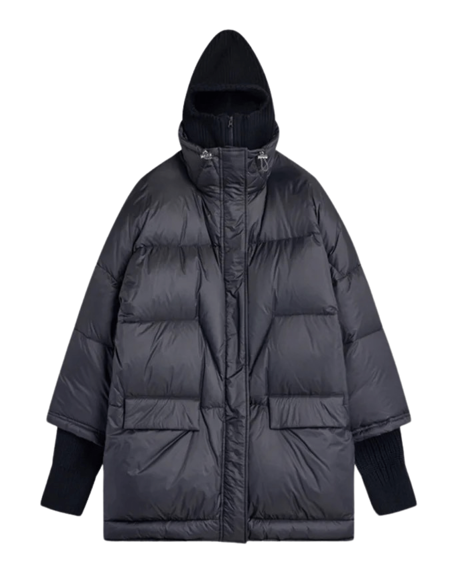 CIRCUS HOTEL - Якета - Down Jacket With Balaclava - Love|Labels