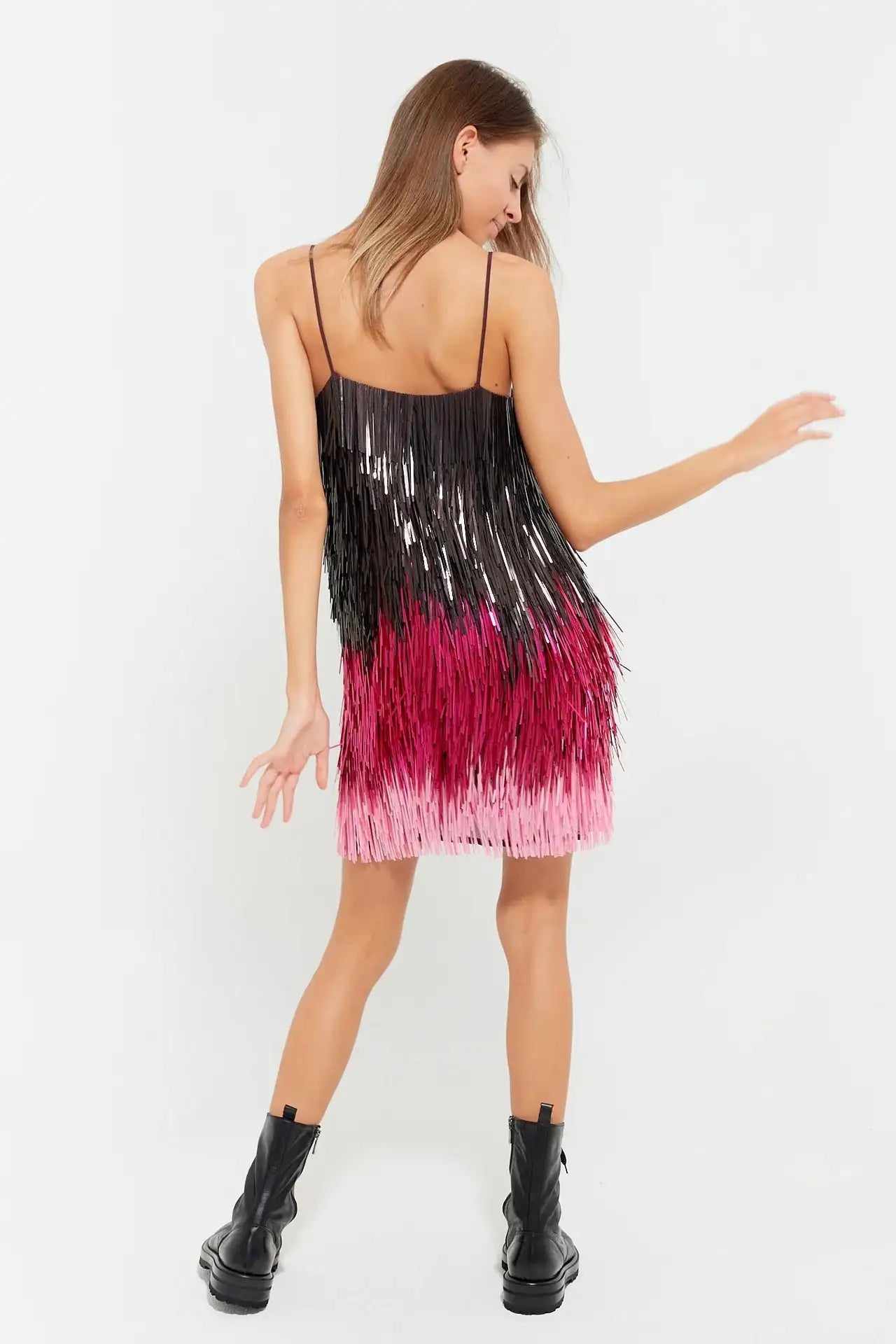 CIRCUS HOTEL - Рокли - Sequin Multicolor Dress - Love|Labels