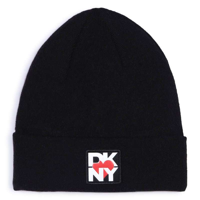 DKNY - Аксесоари - Шапки - Black Heart Beanie - Love|Labels