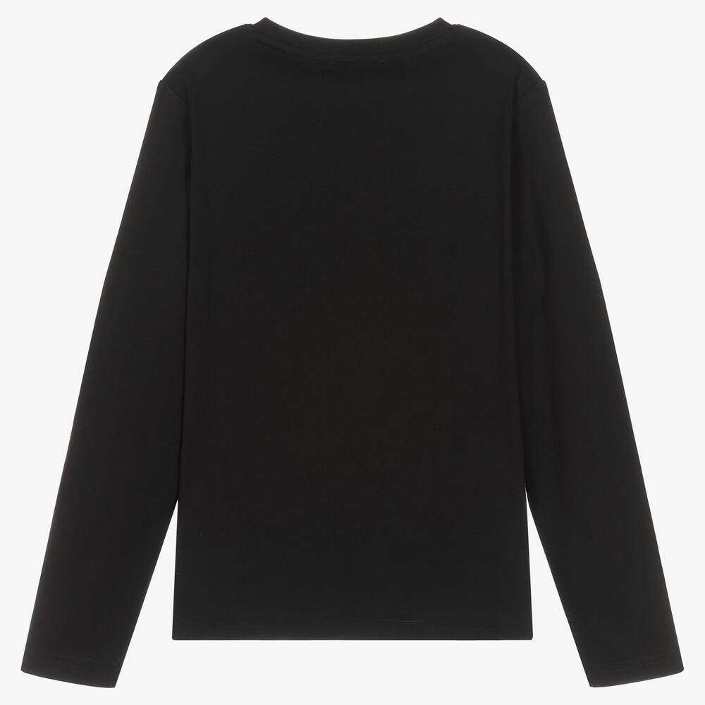 DKNY - Блузи - Boys Black Cotton T-Shirt - Love|Labels