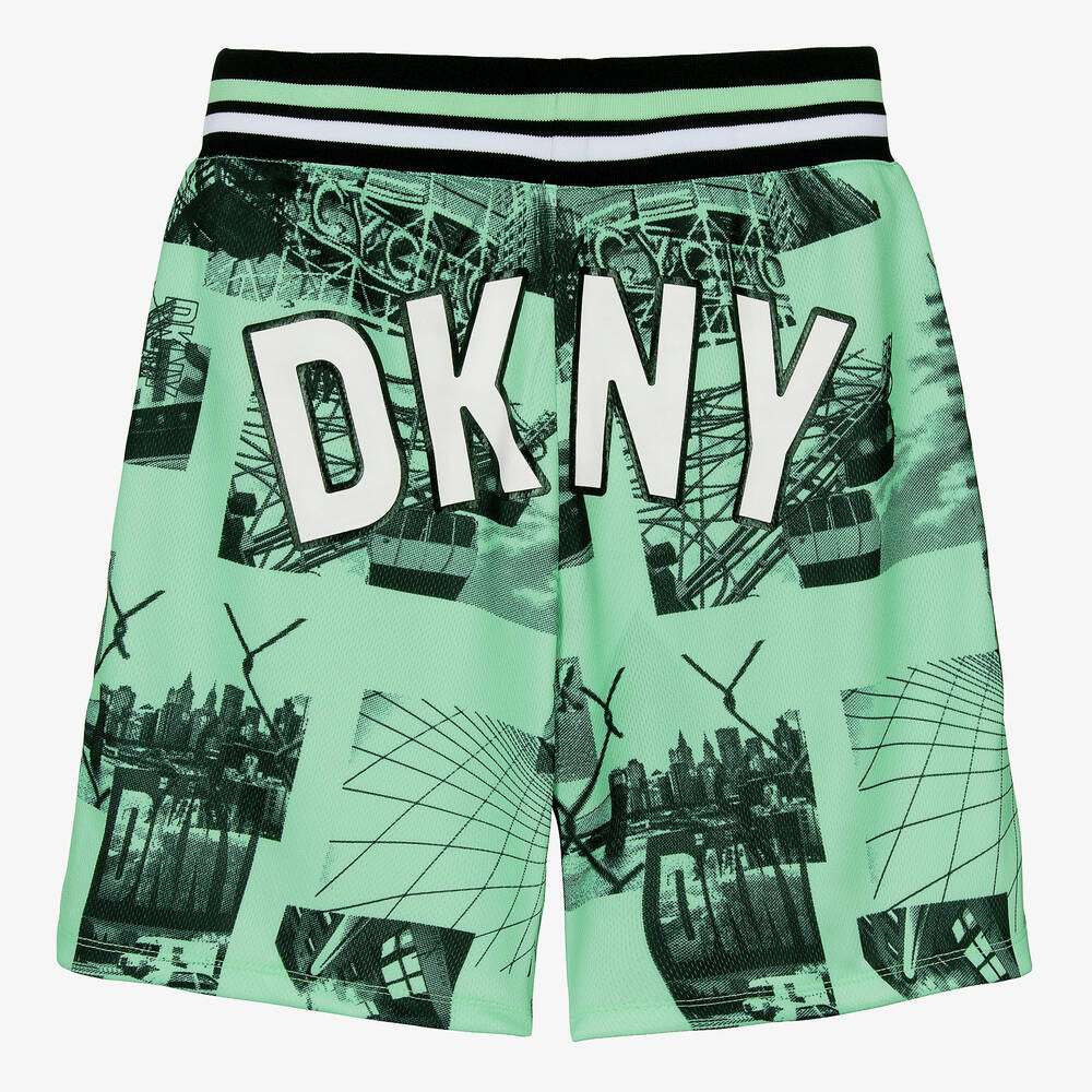 DKNY - Шорти - Boys Green Mesh Shorts - Love|Labels