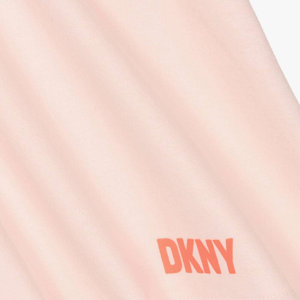 DKNY - Поли - Girls Pink Cotton Skirt - Love|Labels