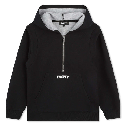 DKNY - Блузи - Hooded Sweatshirt With Pocket - Love|Labels