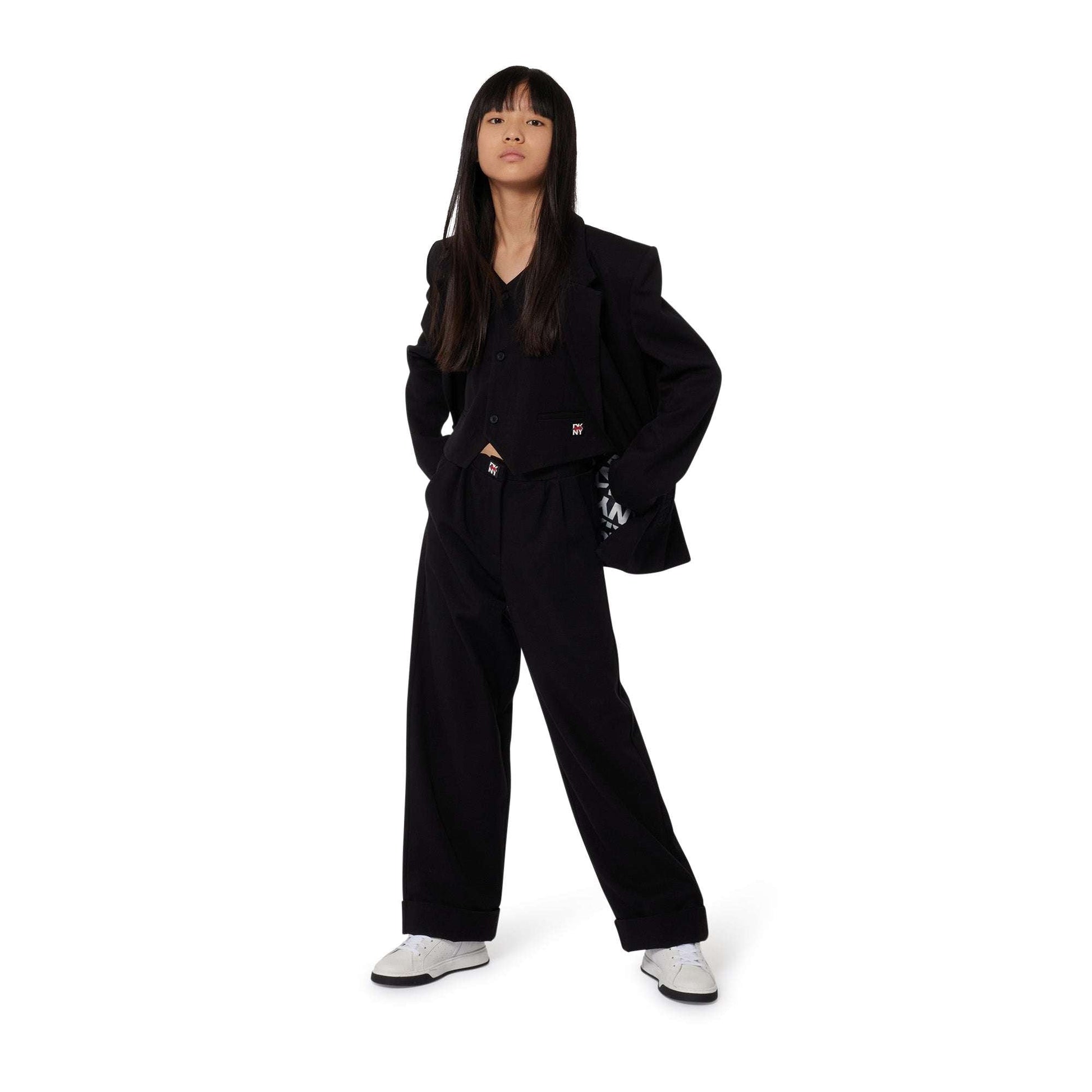 DKNY - Панталони - Pleated Roll - Up Trousers - Love|Labels