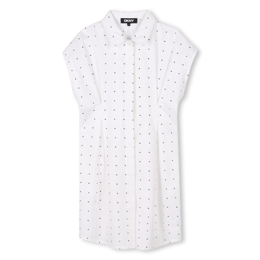 DKNY - Рокли - Short - Sleeved Cotton Dress - Love|Labels