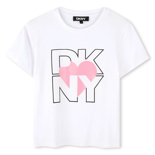 DKNY - Тениски - Short Sleeved Heart T-Shirt - Love|Labels