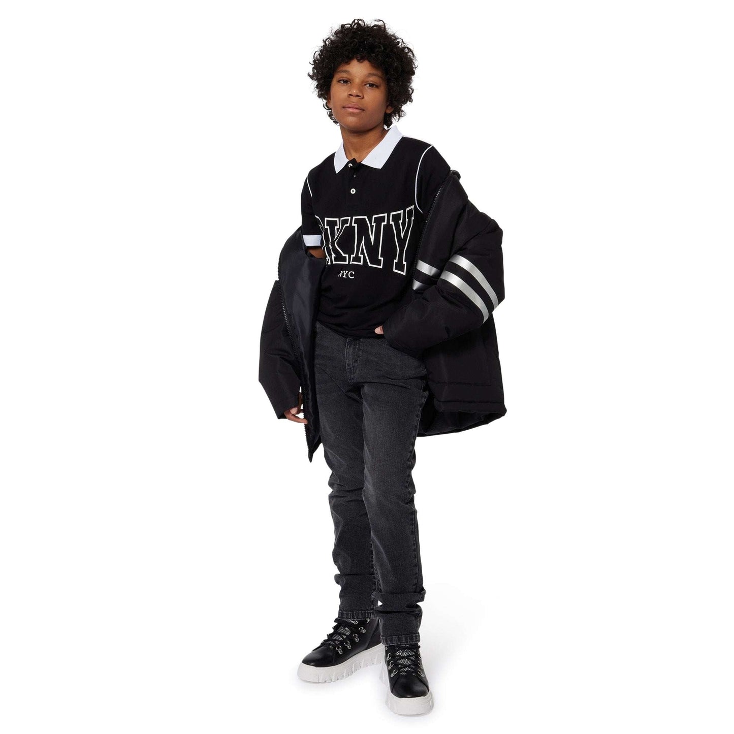 DKNY - Якета - Water - Repellent Hooded Parka - Love|Labels