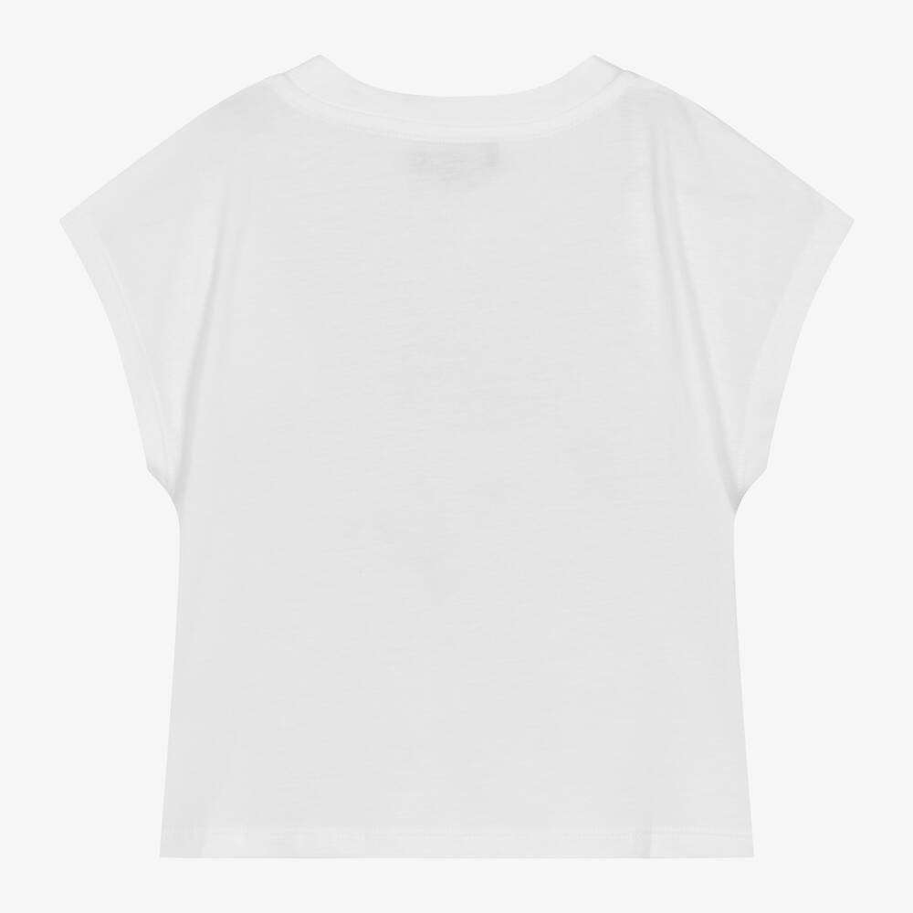 DKNY - Тениски - White Cotton T-Shirt - Love|Labels
