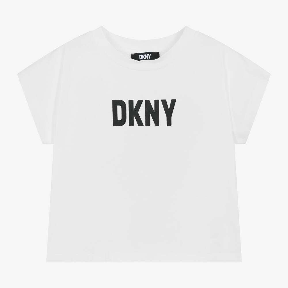 DKNY - Тениски - White Logo T-Shirt - Love|Labels