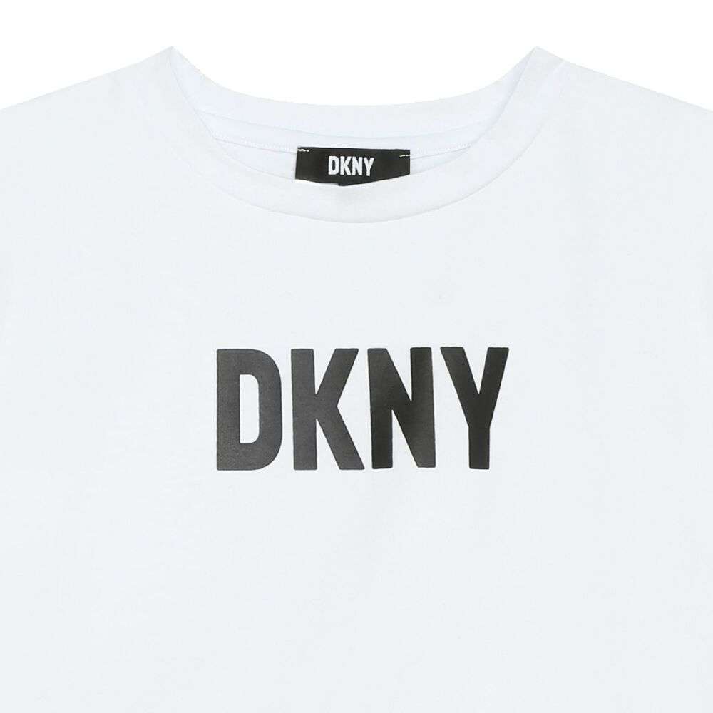 DKNY - Тениски - White Logo T-Shirt - Love|Labels