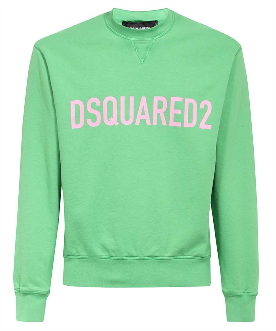 DSQUARED2 - Pink Logo Green Sweatshirt - Love|Labels