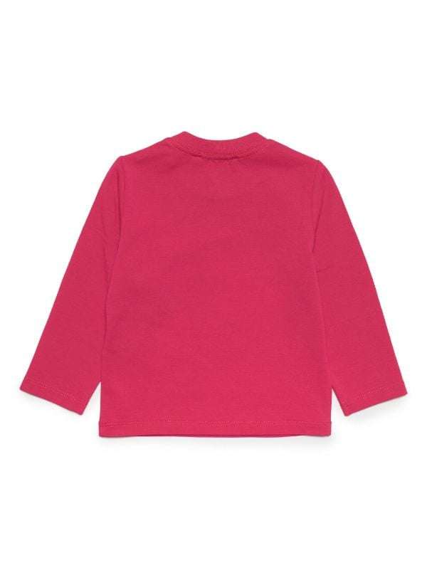 DSQUARED2 - Блузи - Pink Logo LS T-Shirt - Love|Labels