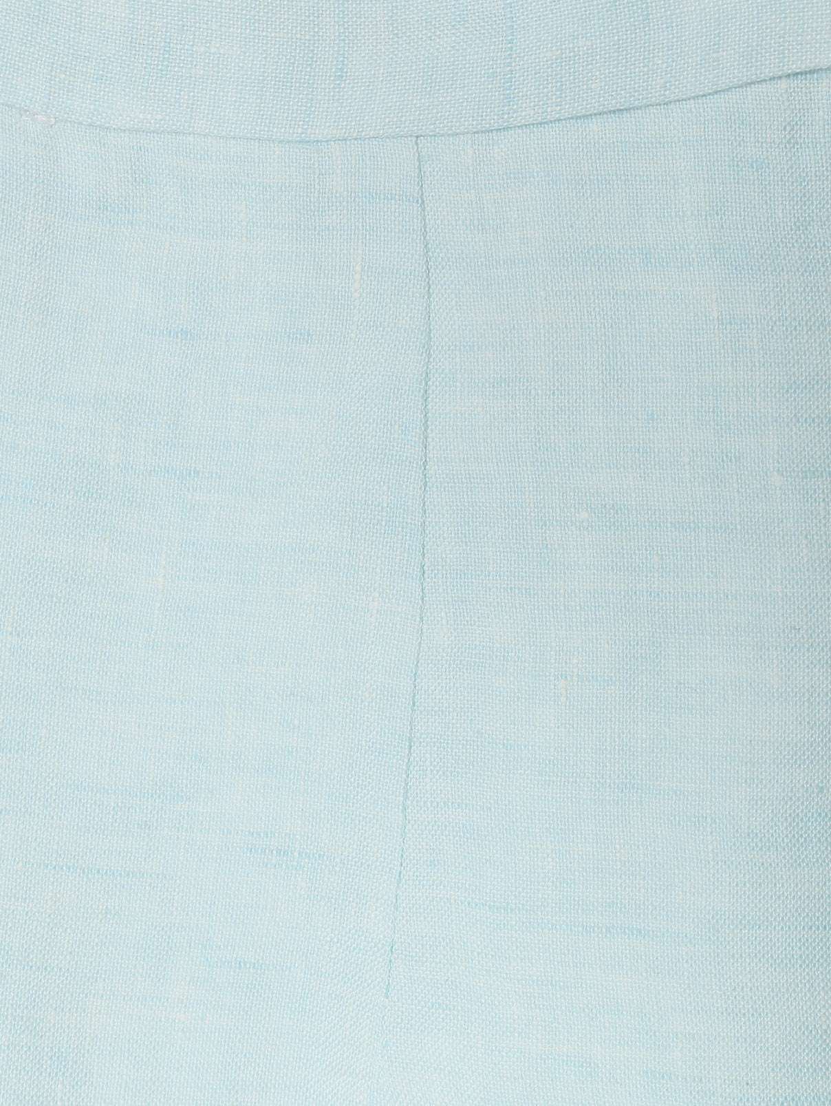 FORTE DEI MARMI COUTURE - Поли - Aquamarine Strass Lino Skirt - Love|Labels