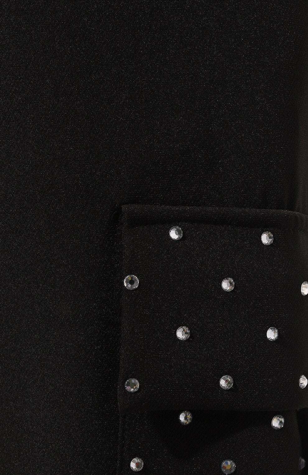 FORTE DEI MARMI COUTURE - Панталони - Black Cargo Strass Pants - Love|Labels