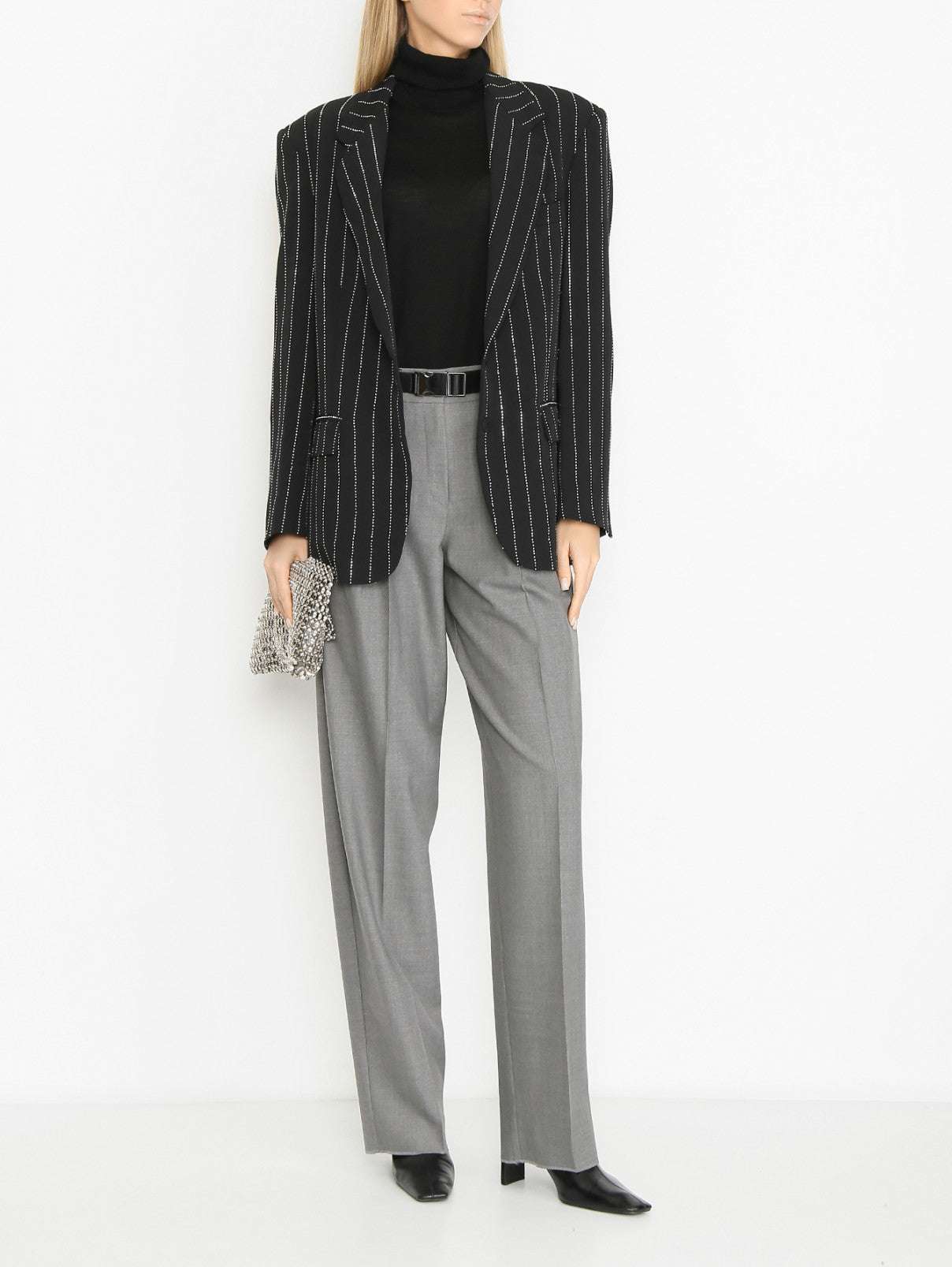 FORTE DEI MARMI COUTURE - Сака - Black Crystal Blazer - Love|Labels