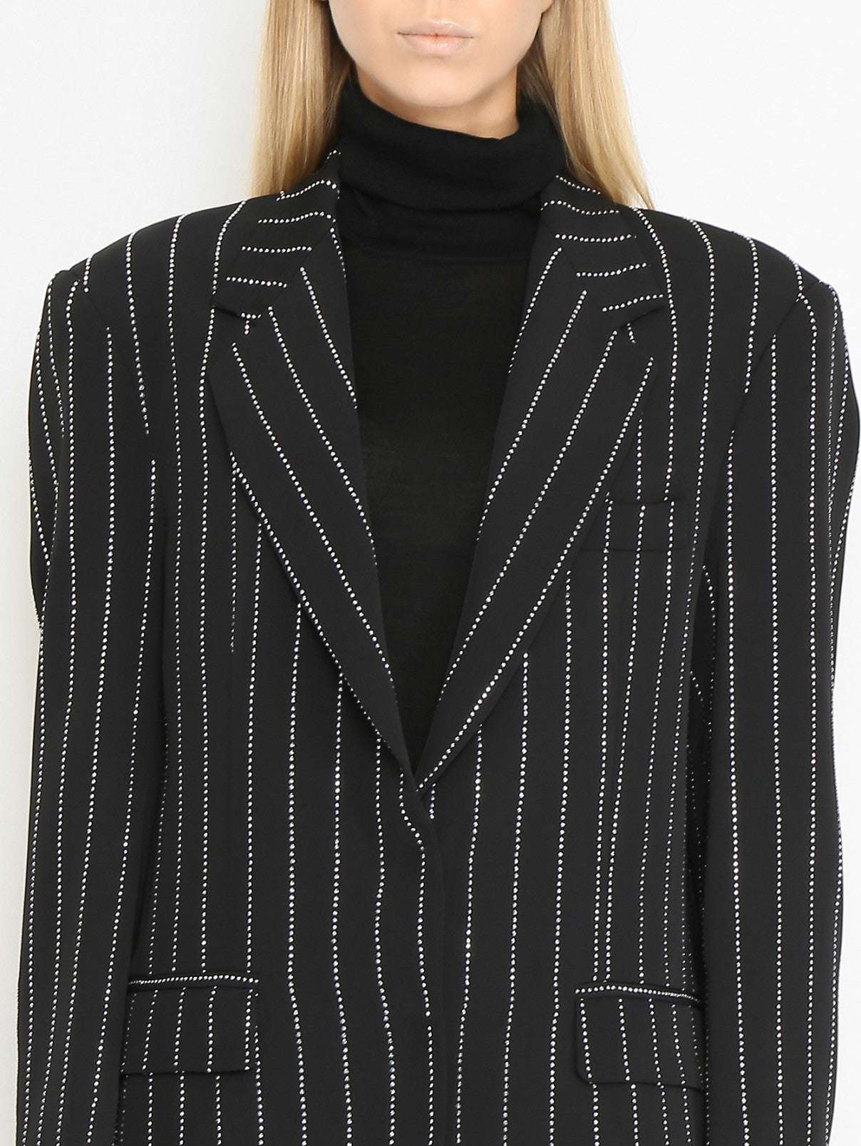FORTE DEI MARMI COUTURE - Сака - Black Crystal Blazer - Love|Labels
