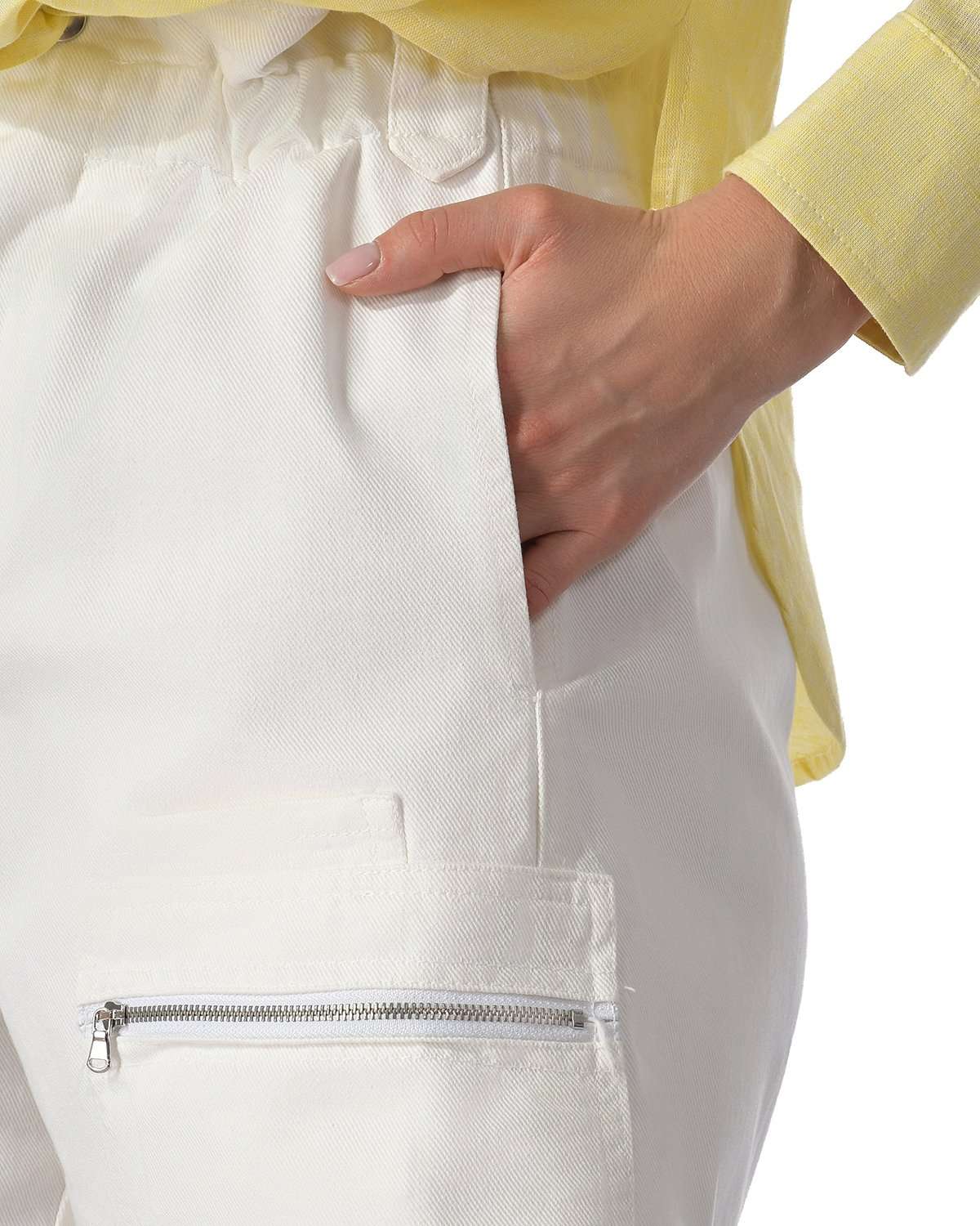 FORTE DEI MARMI COUTURE - Шорти - Cargo White Shorts - Love|Labels