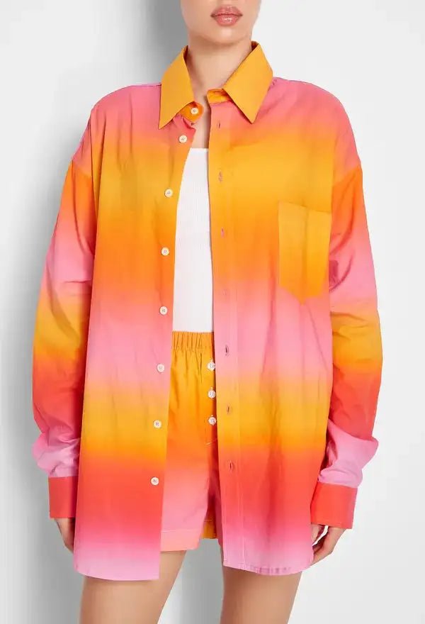 FORTE DEI MARMI COUTURE - Ризи - Colorful Tone Shirt - Love|Labels