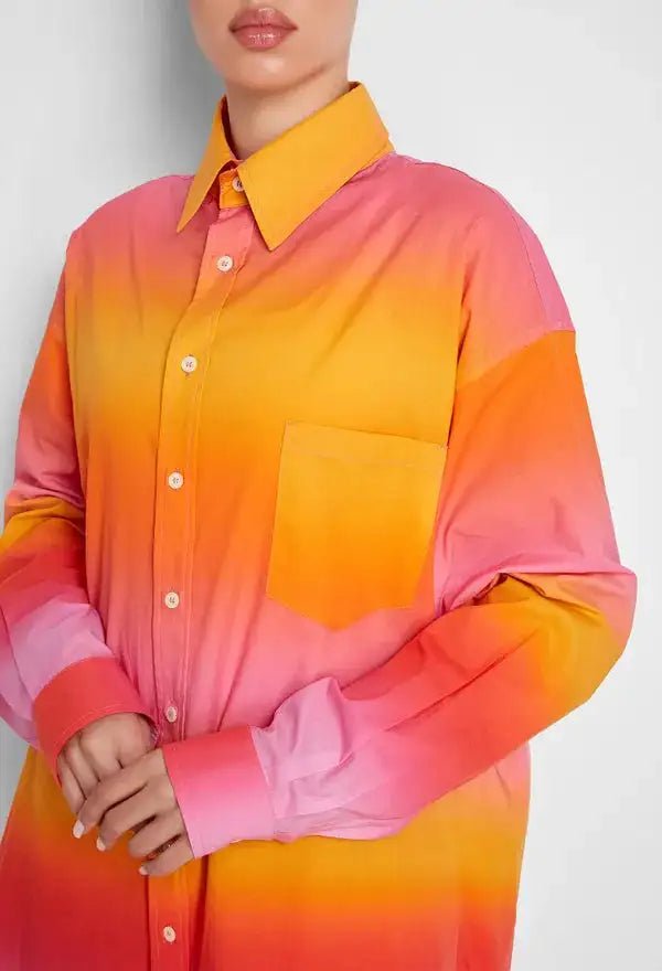 FORTE DEI MARMI COUTURE - Ризи - Colorful Tone Shirt - Love|Labels