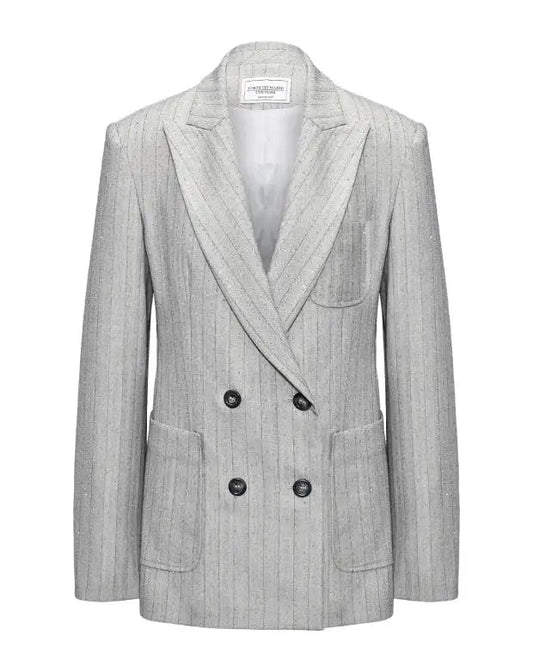 FORTE DEI MARMI COUTURE - Сака - Double - Breasted Rhinestones Blazer - Love|Labels
