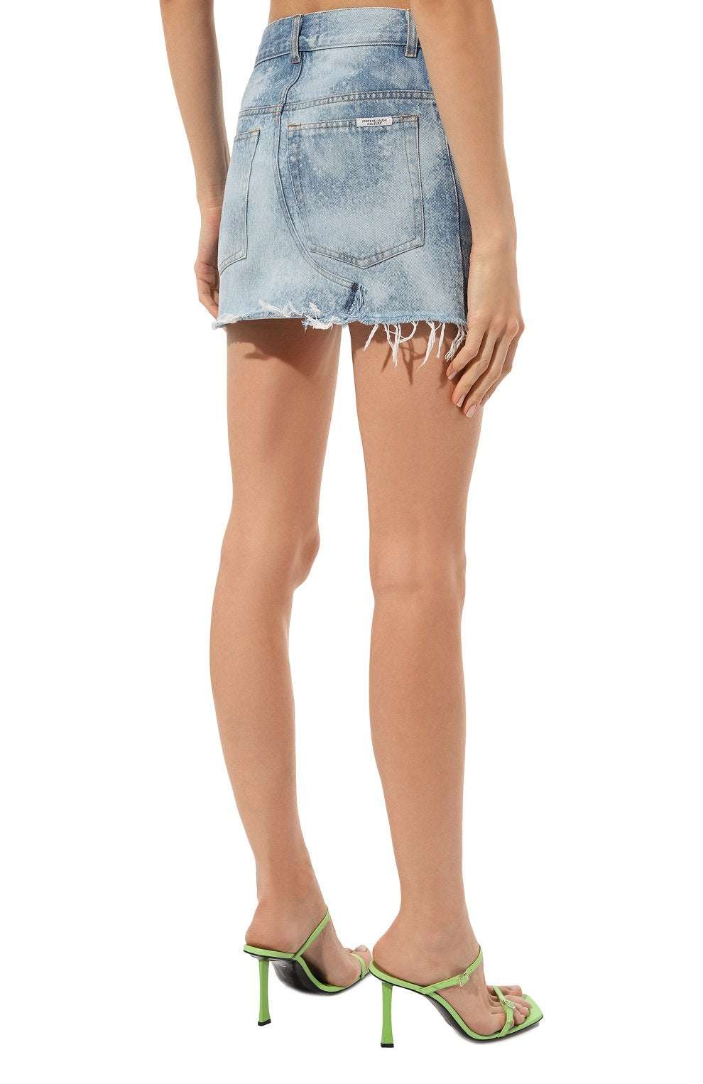 FORTE DEI MARMI COUTURE - Поли - Mini Denim Skirt - Love|Labels