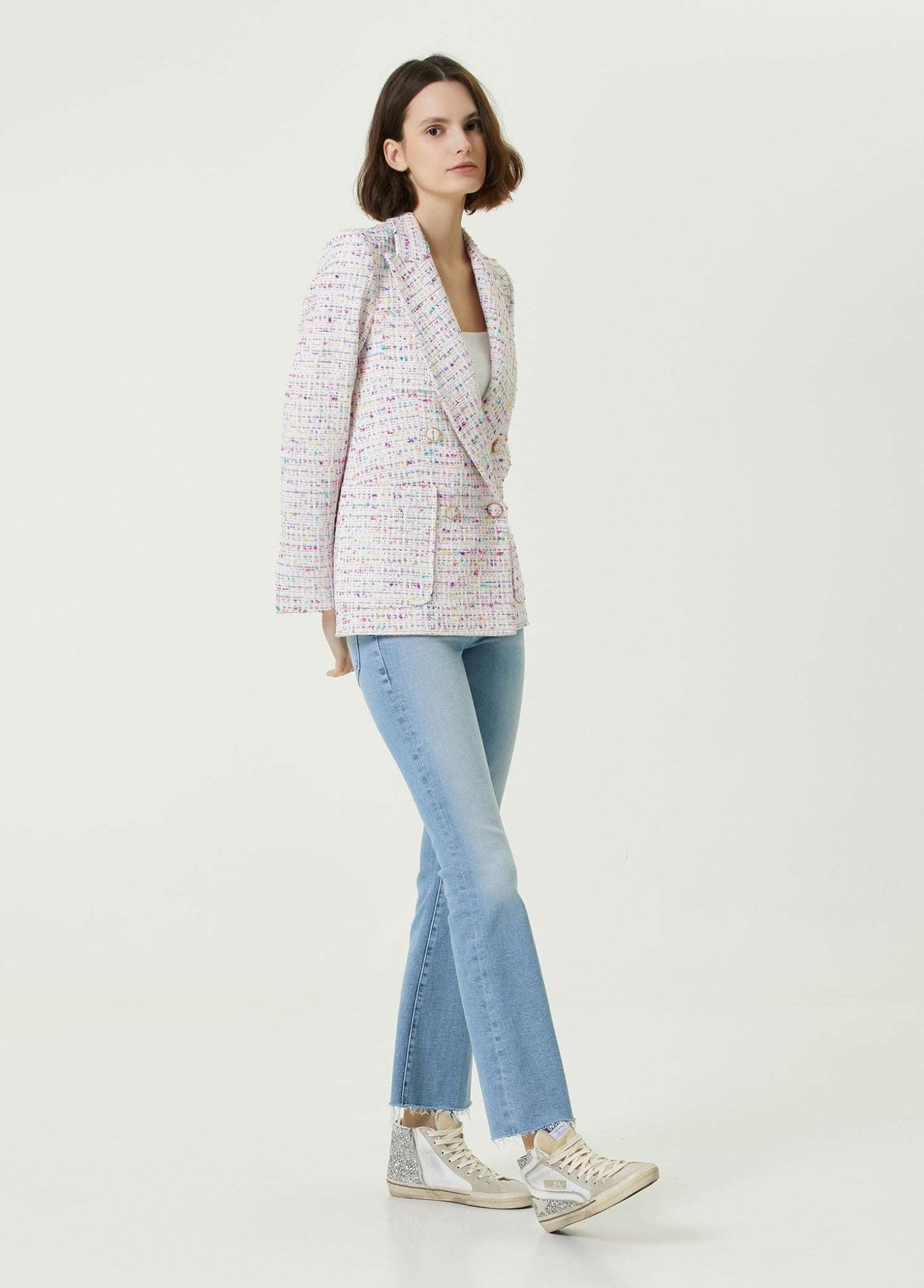 FORTE DEI MARMI COUTURE - Сака - Multicolor Bouclé Jacket - Love|Labels