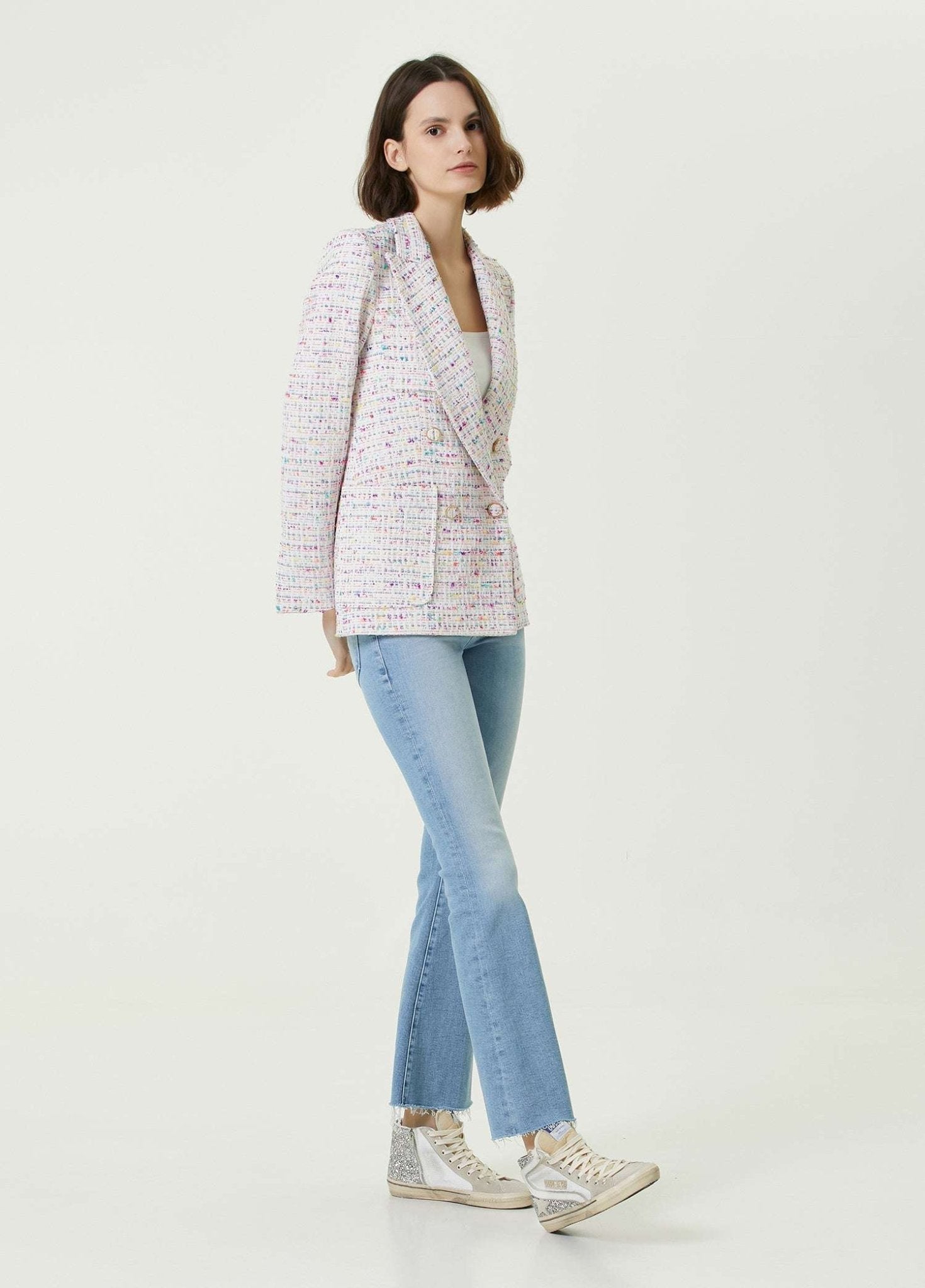 FORTE DEI MARMI COUTURE - Сака - Multicolor Bouclé Jacket - Love|Labels