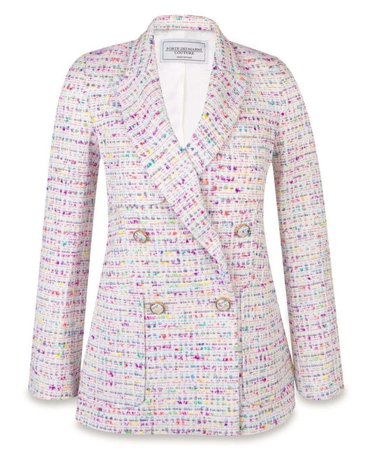 FORTE DEI MARMI COUTURE - Сака - Multicolor Bouclé Jacket - Love|Labels